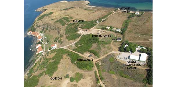 Par�on Antik Kenti'nde kaz� �al��malar� ba�lad�