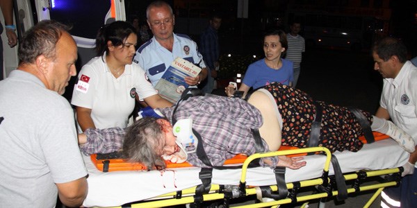 Teravih yolunda canından oluyordu