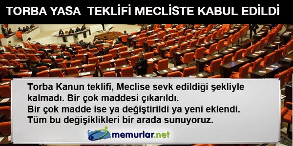 Torba yasa ile, memurlar a��s�ndan neler de�i�ecek?