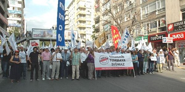 Ankara'da 'torba yasa' protestosu