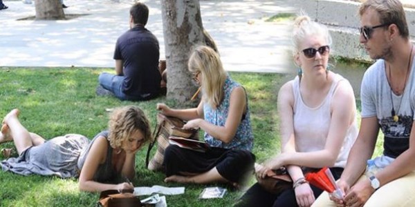 Turistlerin yeni gözdesi 'Gezi Parkı'