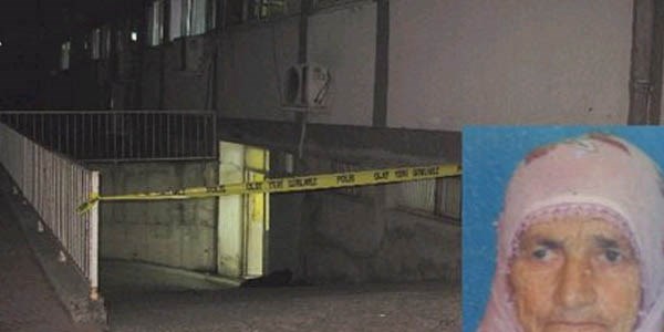 Hastanenin üçüncü katından düşen yaşlı kadın öldü