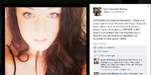 K�z�n� bulana �d�l verecek