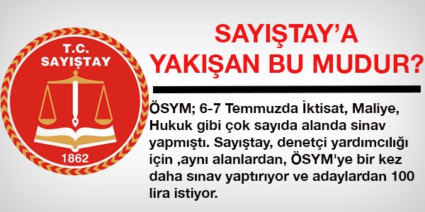 Sayıştay'a yakışan bu mudur?