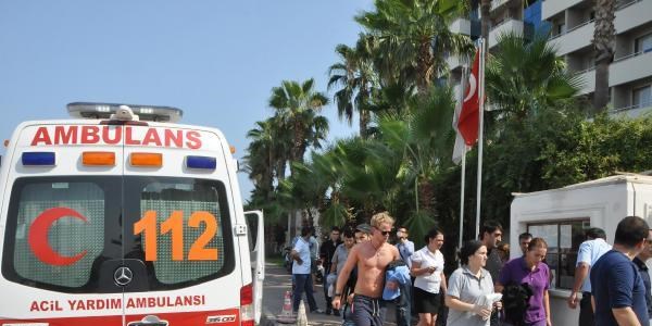 Havuz klor tankına asit pompalandı, 10 otel personeli zehirlendi