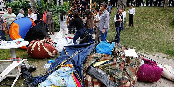 Ankara'da Gezi Park� olaylar� bilan�osu