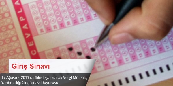 VDK'dan sınava başvuru açıklaması
