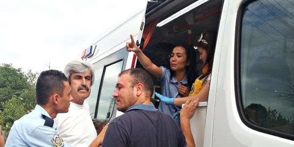 Çocuğunu görmeye giden kadın dövüldü