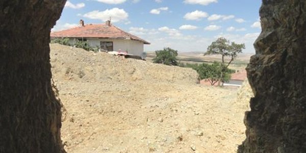 Boğazkale'deki yeraltı şehrinin girişi ortaya çıkarıldı