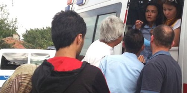 Çocuğunu görmek isteyen geline dayak
