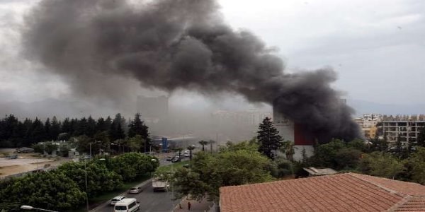 Antalya'da korkutan yang�n