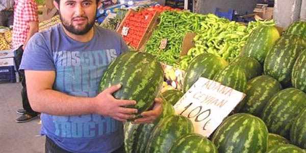 Karpuz fiyatı cep yakıyor