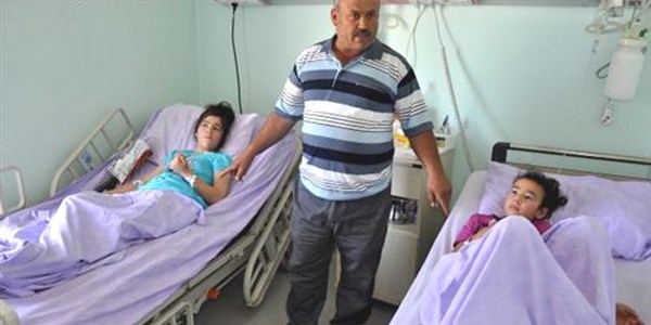 Sivas'�n Alacahan Beldesi'nde �ebeke suyu hasta etti