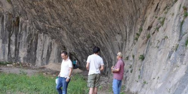 Do�a harikas� Harmankaya Kanyonu'nda tabiat park� peyzaj �al��malar� ba�lad�