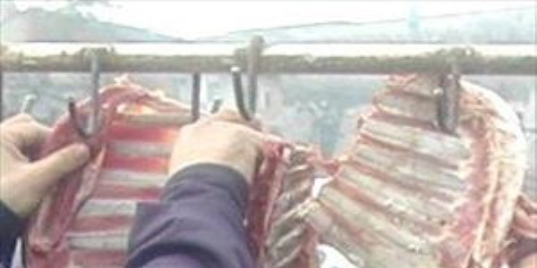 Yakutiye Belediyesi zab�ta ekiplerinden ka�ak et denetimi