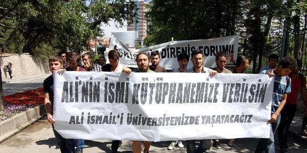 Arkadaşları Ali İsmail Korkmaz'ın adını kütüphanede yaşatmak istiyorlar