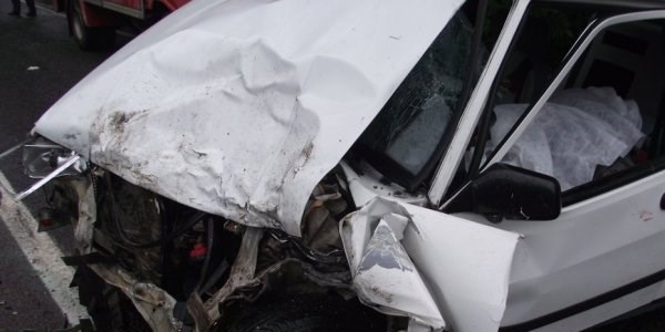Ordu'da trafik kazası: 1 ölü, 2 yaralı