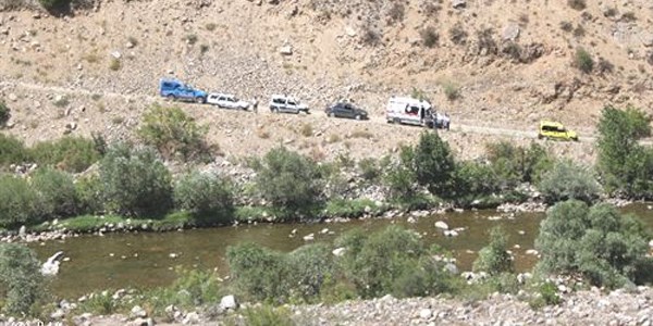 oruh Nehri'nde suya kaplan gencin cesedi bulundu