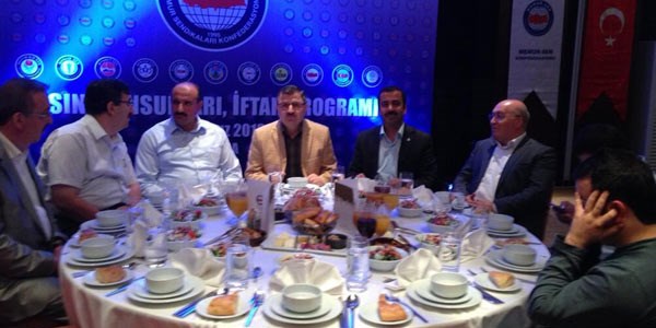 Gündoğdu, 5 yıldızlı Rixos Otelde iftar verdi
