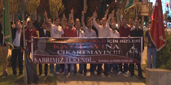 D-100 Karayolu'nu kapattılar!