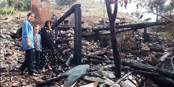 �ks�z ��renci evini kaybetti