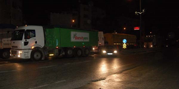 Şoför uyudu, trafik durdu