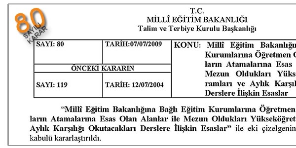Sağlık Meslek Liselerine Öğretmen atama sorunu