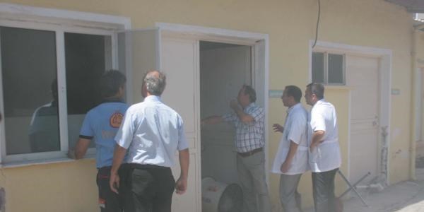 Hastanede korkutan yangın