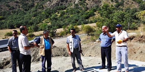 Tosya Belediyesi su kaynakları için aralıksız çalışıyor