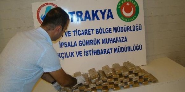 Mit uyardı, İpsala'da 23 kilo eroin ele geçirildi