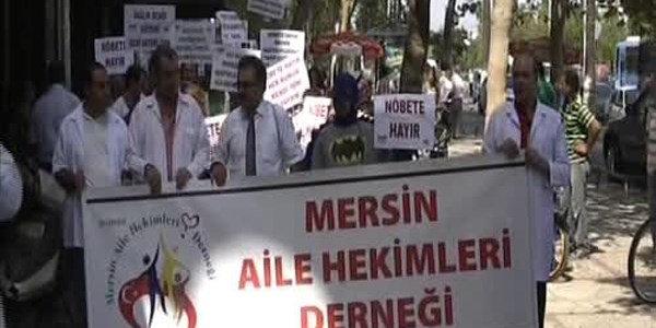 Aile hekimlerinden 'nöbet' eylemi