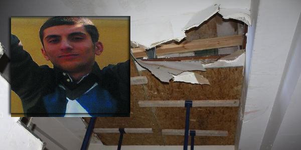 Okul harçlığı için çalışan üniversite öğrencisi inşaattan düşerek öldü