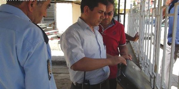 Hastane bahçesindeki şüpheli çanta çalıntı çıktı