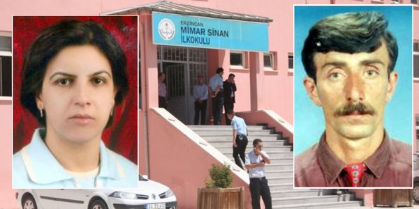 Memur okulda pompal� t�fekle deh�et sa�t�: 2 �l�