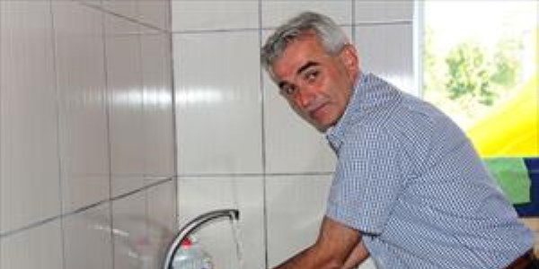 Giresun'da bir k�y suya kavu�tu