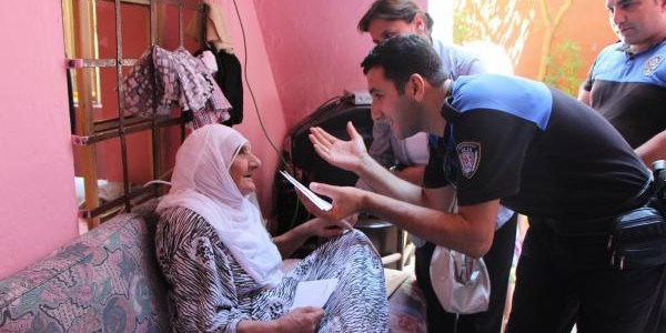 Polisten hasta teyzeye: Xude �ifa b�de