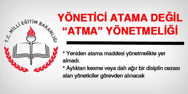 Ceza alan ve ayrılanlar, okul yöneticisi olamayacak