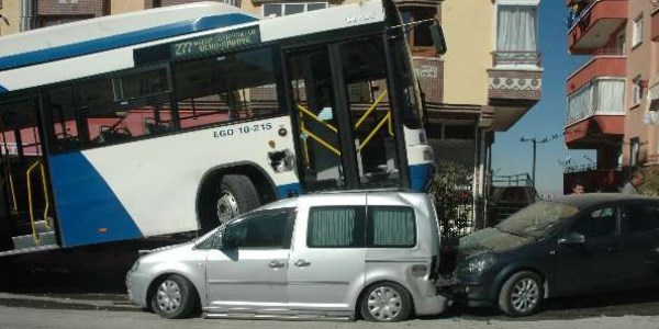 Ba�kent'te inan�lmaz kaza