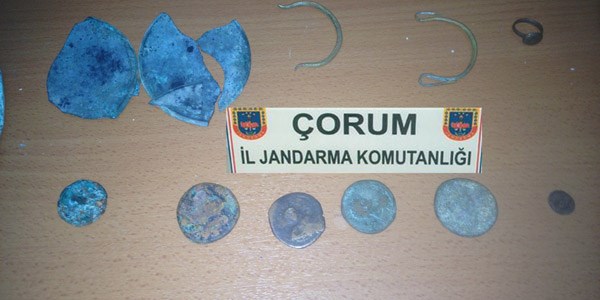 �orum'da tarihi eser operasyonu