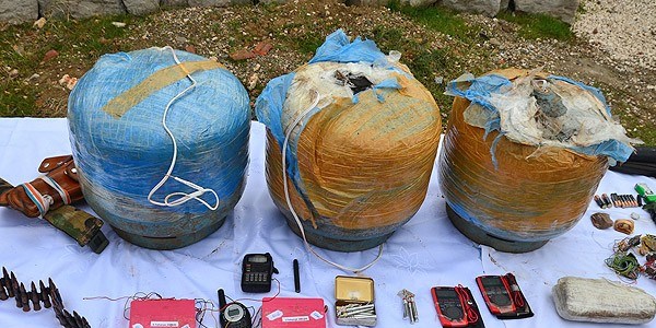 10 yılda 61 ton patlayıcı ele geçirildi