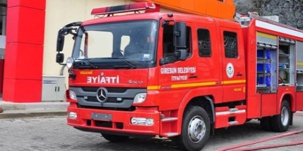 Giresun �tfaiyesi'ne tam donan�ml� yang�n ve trafik arac� dahil edildi