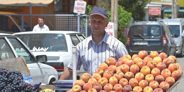 Seyyar sat�c�yd� Zab�ta M�d�r� oldu