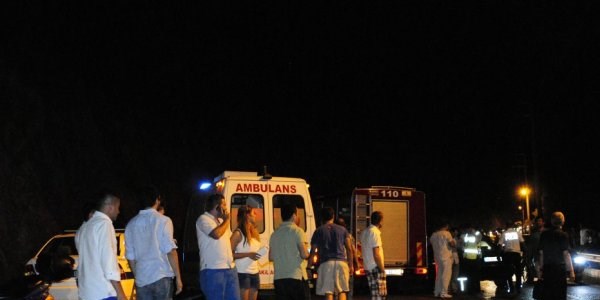 Fethiye'de feci kaza 7 kişi yaralı