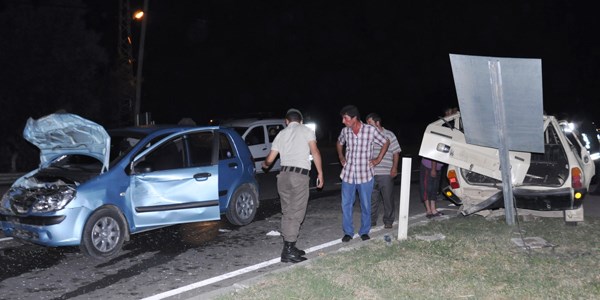 Bafra'da kaza: 10 yaralı