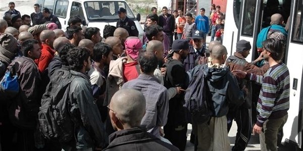 45 Suriyeli kaçak yakalandı