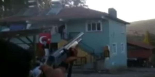 Düğün magandaları böyle görüntülendi