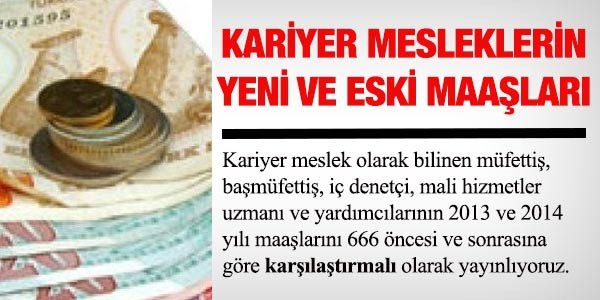 Toplu sözleşmeye göre yeni müfettiş maaşları