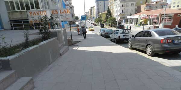 Çerkezköy'de 6 ayda 57 bin metrekare kaldırım döşendi