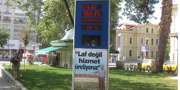 �zmit Belediyesi'nden �cretsiz internet hizmeti