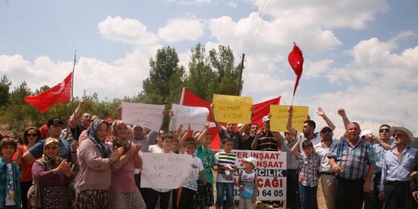 Köylülerin taş ocağı isyanı